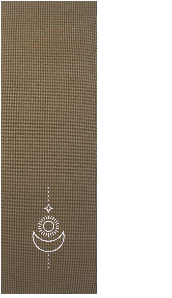 Bol.com Yogamat sticky extra dik balance donkergroen  - Lotus - 6 mm aanbieding
