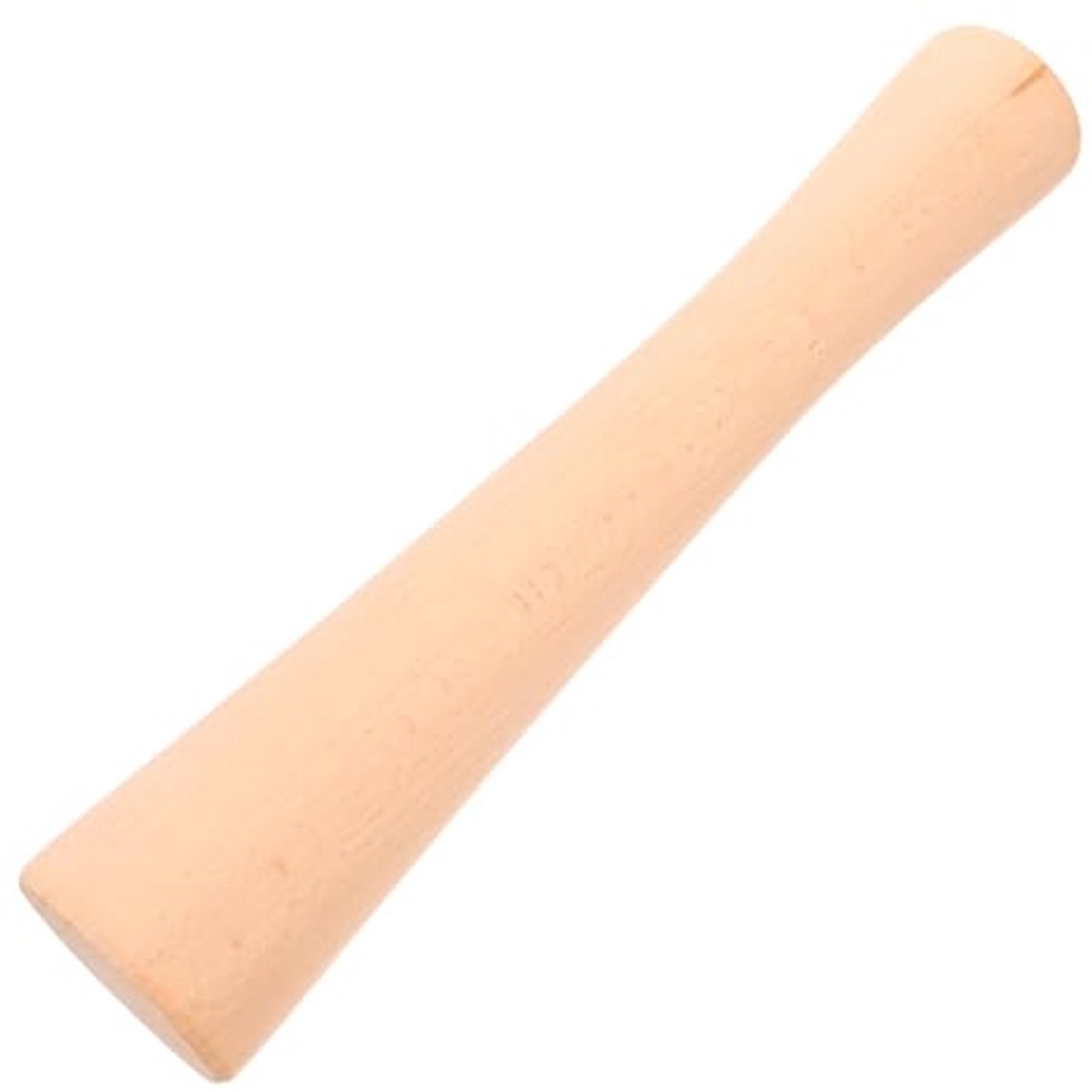 Houten fermentatiestamper 30 cm, ergonomische stamper van hardhout voor groenten, zoals voor weckpotten, zuurkool en augurken, fermentatiegereedschap