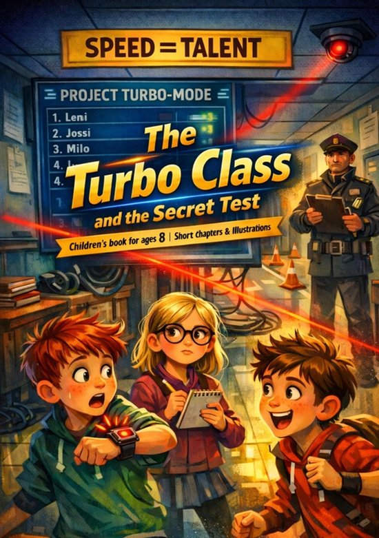The Turbo Class and the Secret Test - cover
