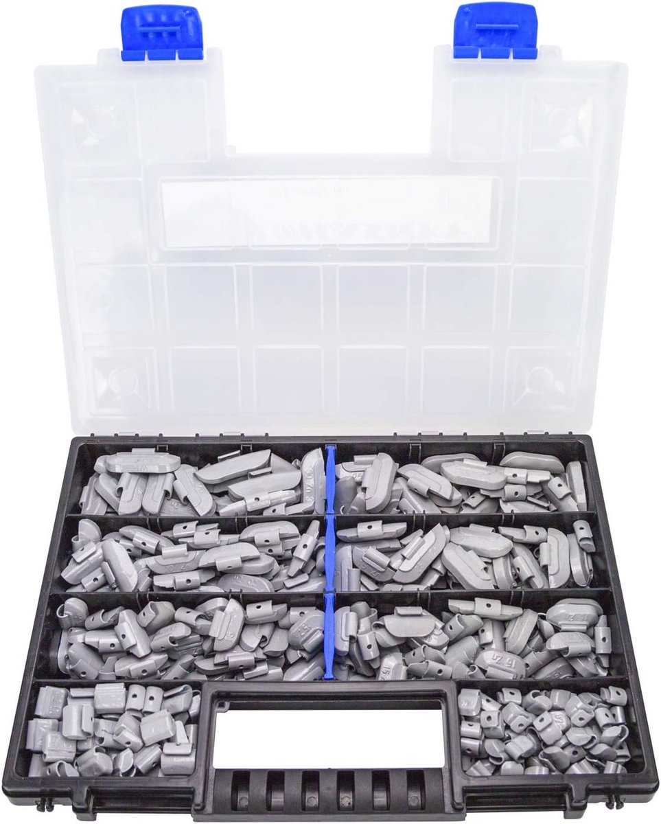 225 Delige Set Balanceergewichten voor Aluminium Velgen 5-30 g Assortiment