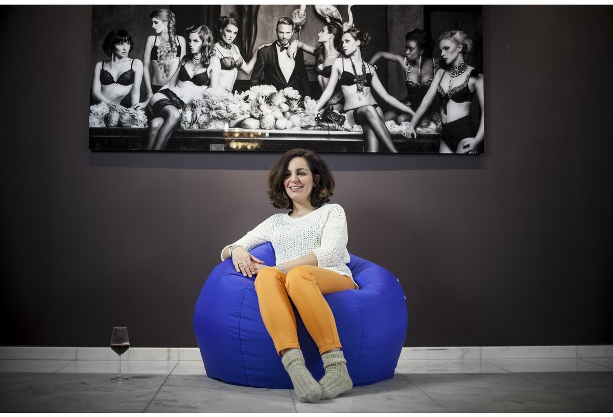 Sit On It Zitzak - Loungekussen - Opvouwbaar - Blauw - Duurzaam en Lichtgewicht - Ideaal voor Binnen en Buiten