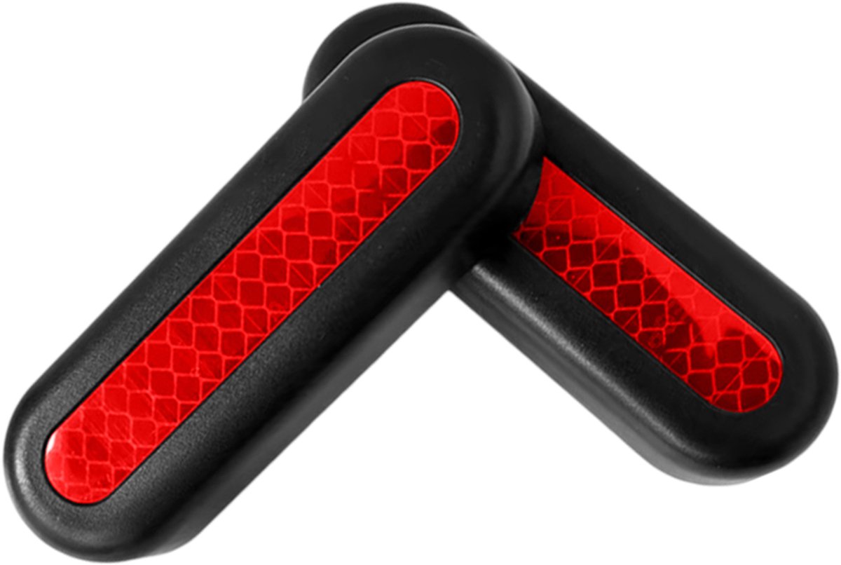 Segway-Ninebot, Reflectoren met schroefdeksels voor Ninebot G30 Max, Zwart