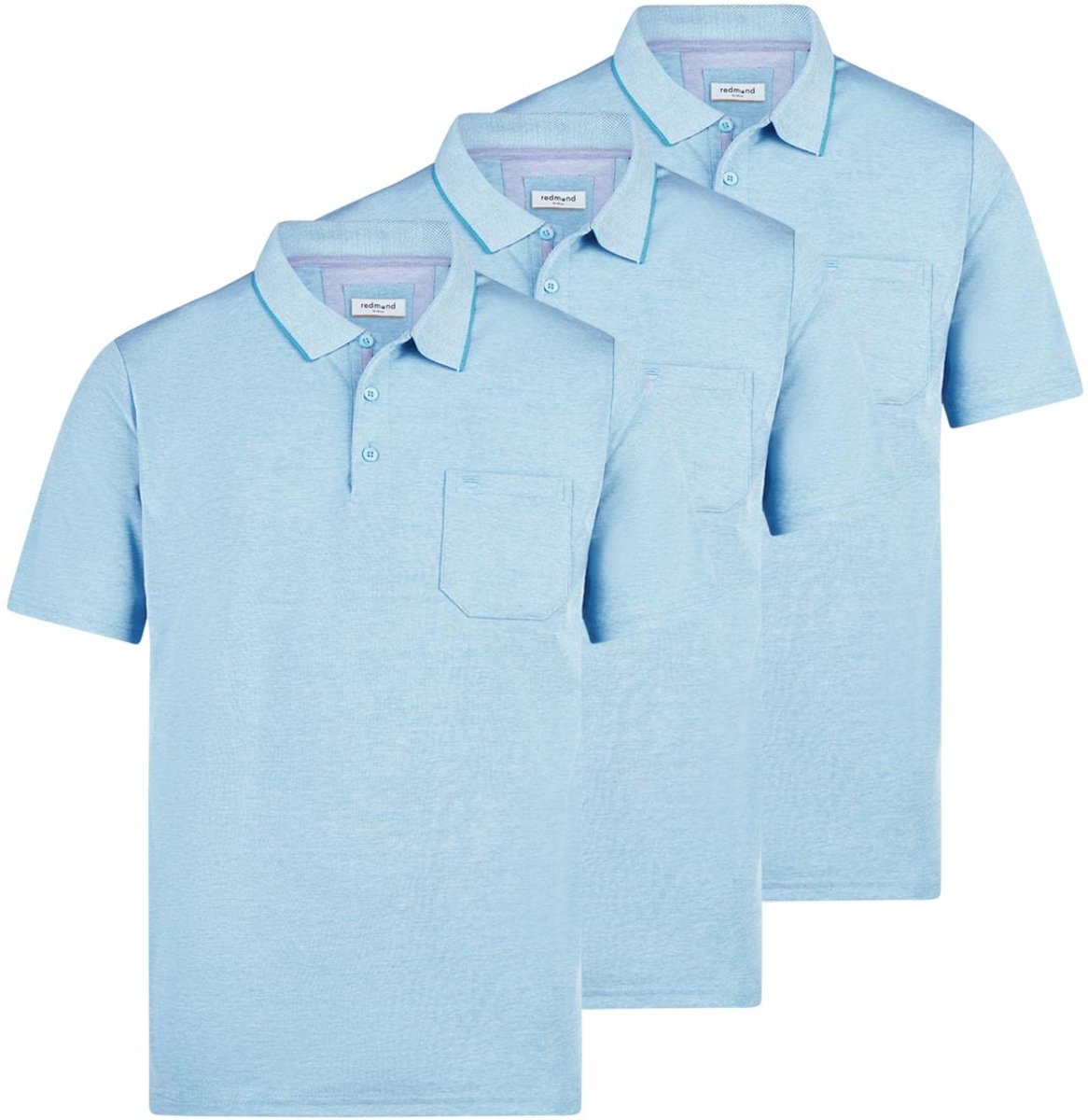 Redmond Heren poloshirt 3 pack Basic