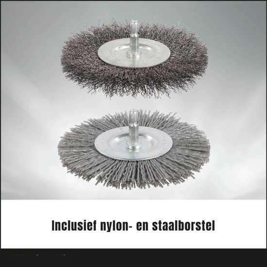 DnA® Onkruidborstel Electrisch - Onkruidborstel - Bosmaaier - Oranje - ‎127cm x 15cm x 13cm van Merkloos	 — afbeelding 5