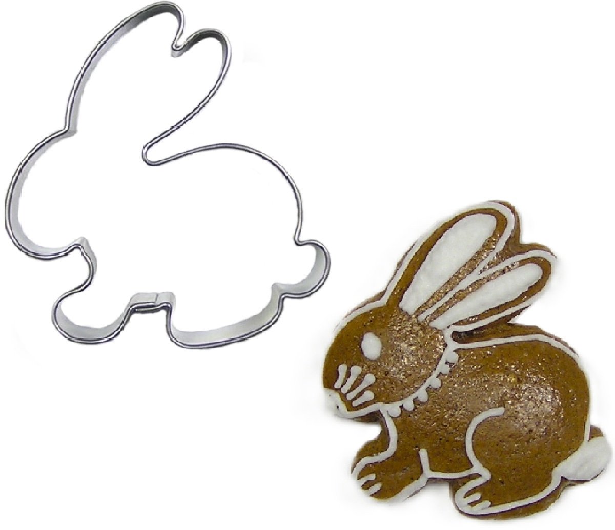 BrandNewCake Uitsteker Konijn RVS 5cm