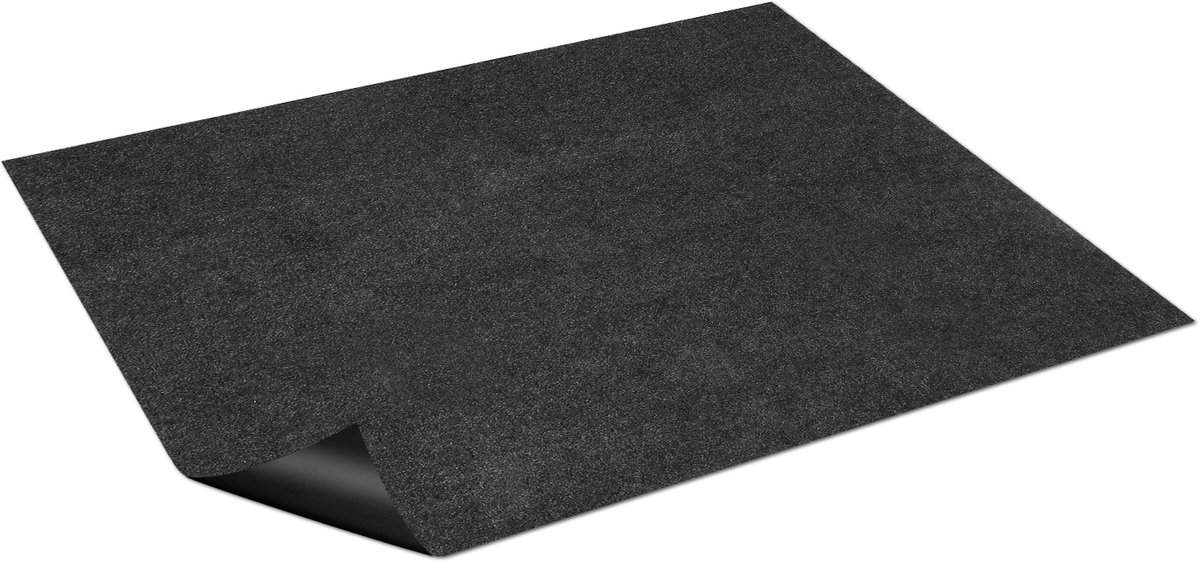 Barbecuemat 100x120 cm, antislip vloermat, olie-bestendig en waterafstotend, voor grill, t