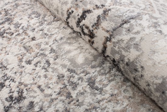 Eyecatcher Valley Tapis Salon Chambre Grijs Design Atmosphère de Vie Intérieure Moderne Trendy Durable Haute Qualité Tapis Taille – 200x300
