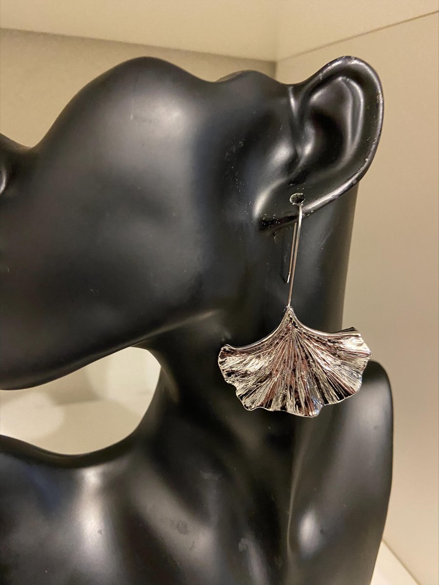 Gingko Leaf design oorbellen