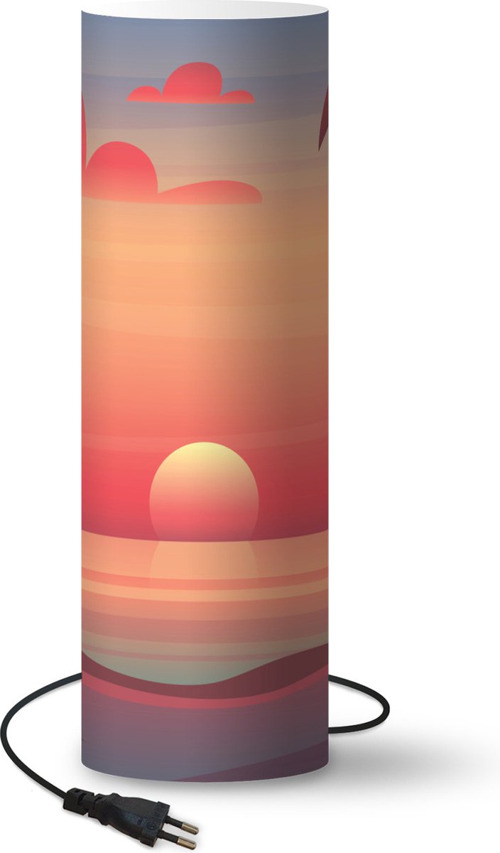 Lamptiger Tafellamp - Zon - Ø 19 Cm - E14 - Multicolor