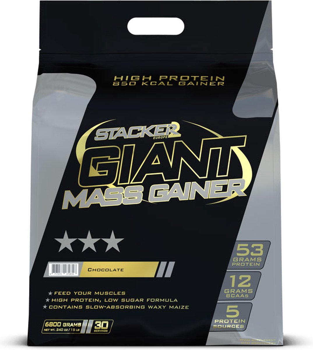 Goedkoopste Stacker 2 Giant Mass Gainer - 6.8 kg - Vanille