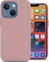 oTronica Geschikt voor iPhone 13 Mini hoesje Roze - Geschikt voor iPhone 13 Mini hoesje - hoesje Geschikt voor iPhone 13 Mini - 13 Mini hoesje - 13 hoesje - hoesje Geschikt voor iPhone 13 mini - hoesje 13 mini - siliconen hoesje - Roze - oTronica