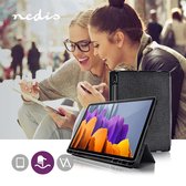 Nedis Tablet Folio Case - Galaxy Tab S7 - Auto-wake-functie - Grijs / Zwart - Polycarbonate / TPU