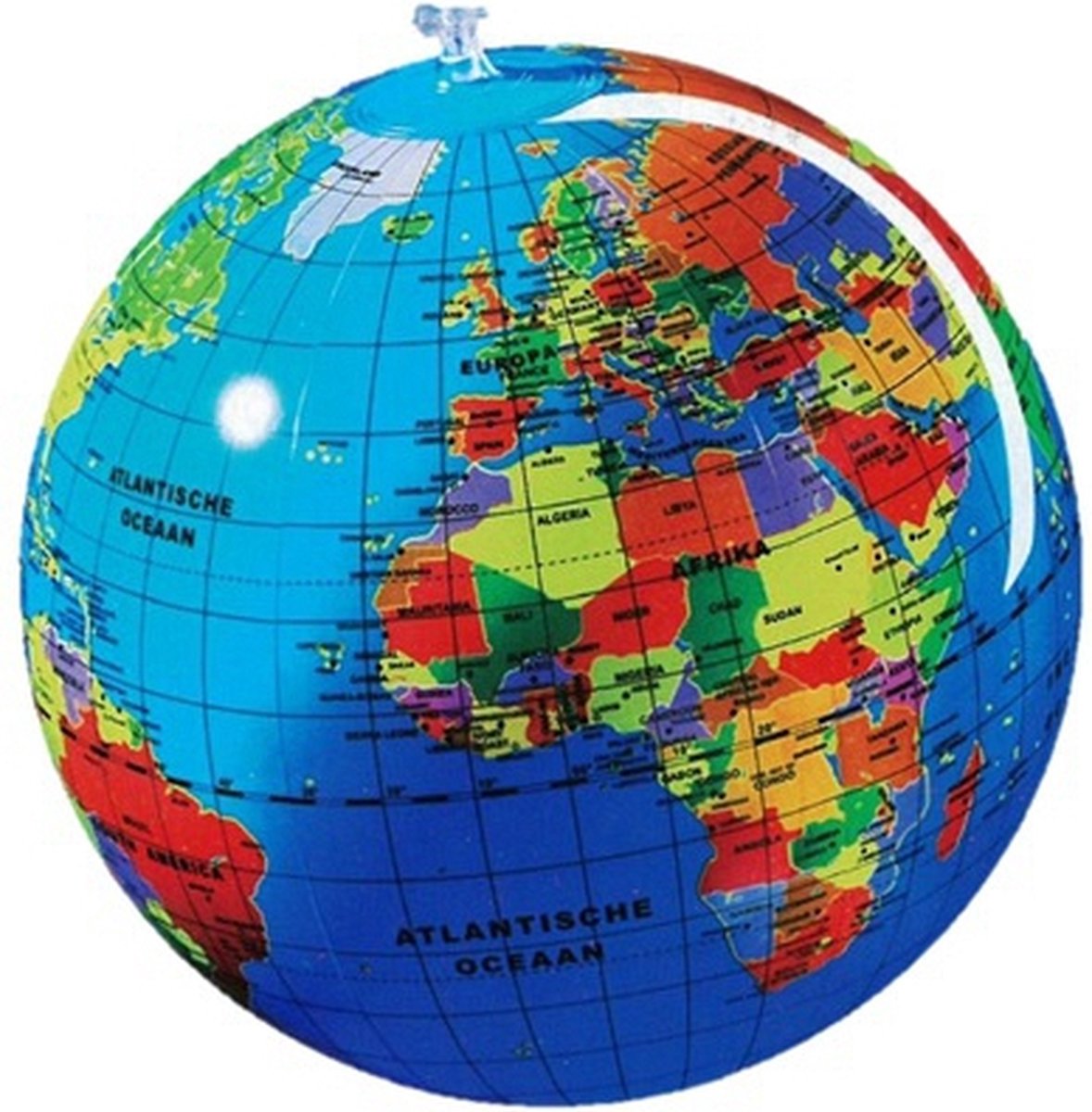 Caly Toys Globe - Opblaasbare - 30 cm Nederlands | bol.com