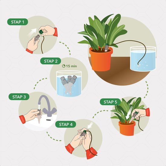 Scheiden opleiding Bedenk RX Goods® 10 Stuks Automatisch Druppelsysteem voor Planten –  Bewateringssysteem –... | bol.com