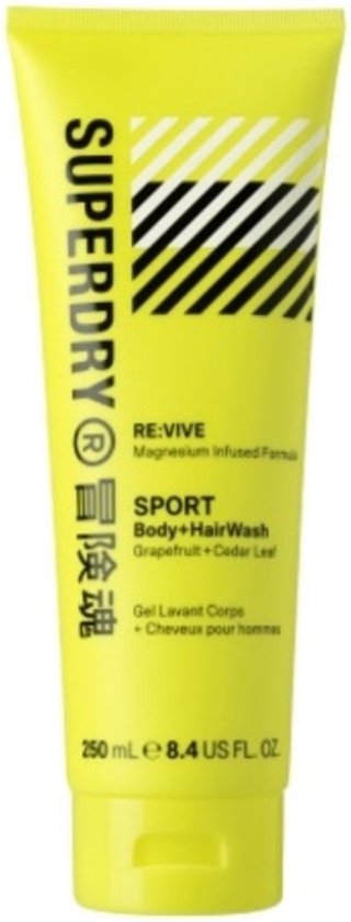 Buy SUPERDRY Sport Re:Vive Body + Hair Wash - 250 ml