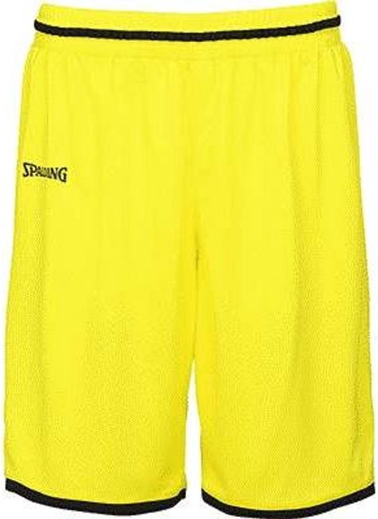 Spalding Move Basketbalshort Heren - Fluogeel / Zwart | Maat: 4XL