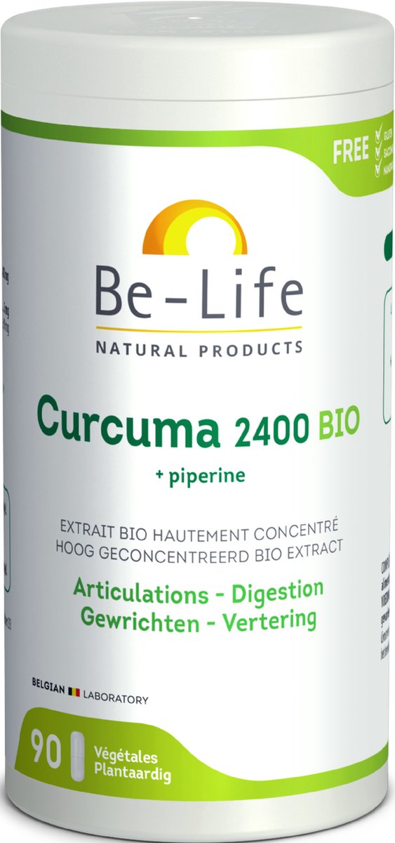 Be-Life Curcuma 2400 Bio 90 Gélules