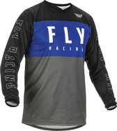 FLY Racing F-16 Jersey Blue Grey Black XL - Maat -