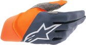 Alpinestars Dune Anthracite Orange Off White Motorcycle Gloves S - Maat S - Handschoen