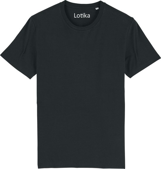 Lotika Daan T-shirt biologisch katoen black