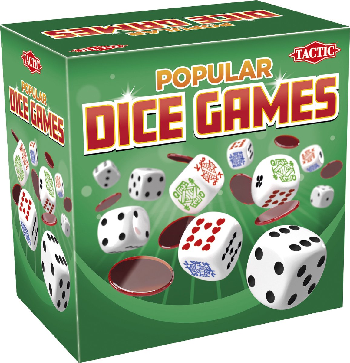 Tactic Dobbelsteenspel Dice Games 12 X 12 Cm 113-delig