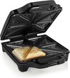 Princess 127006 Sandwich Maker Supreme XXL - XXL Tosti apparaat - Groot bakoppervlak - Uitneembare platen - 1600Watt - 4 tosti's