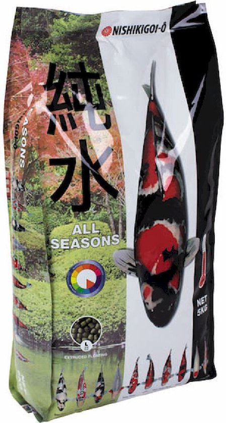 Finest Fish Food Basis Koivoer 6mm 5 kilo
