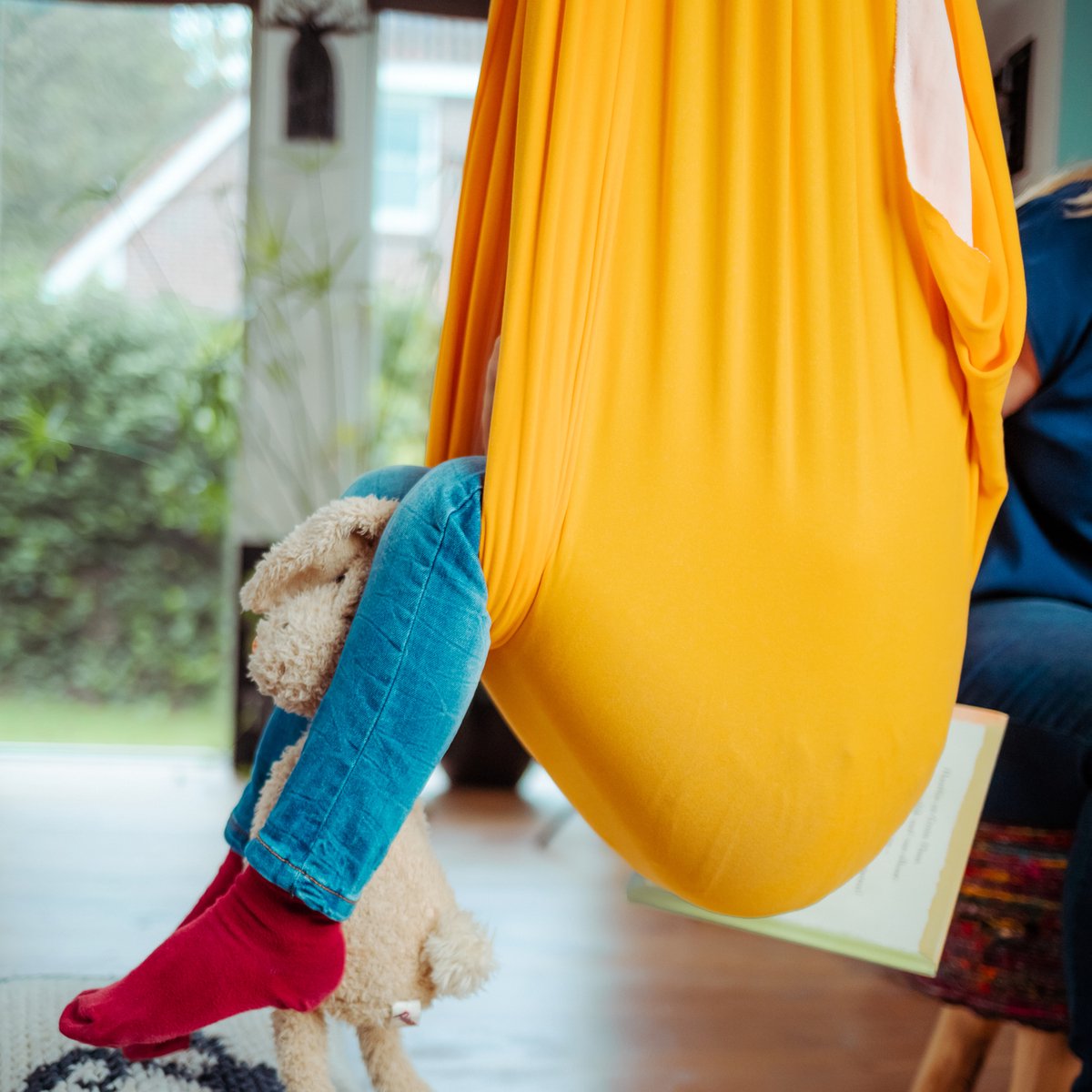 HappyBag Sensorische Hangschommel Voor Kinderen - Indoor en Outdoor -  Schommel &... | bol