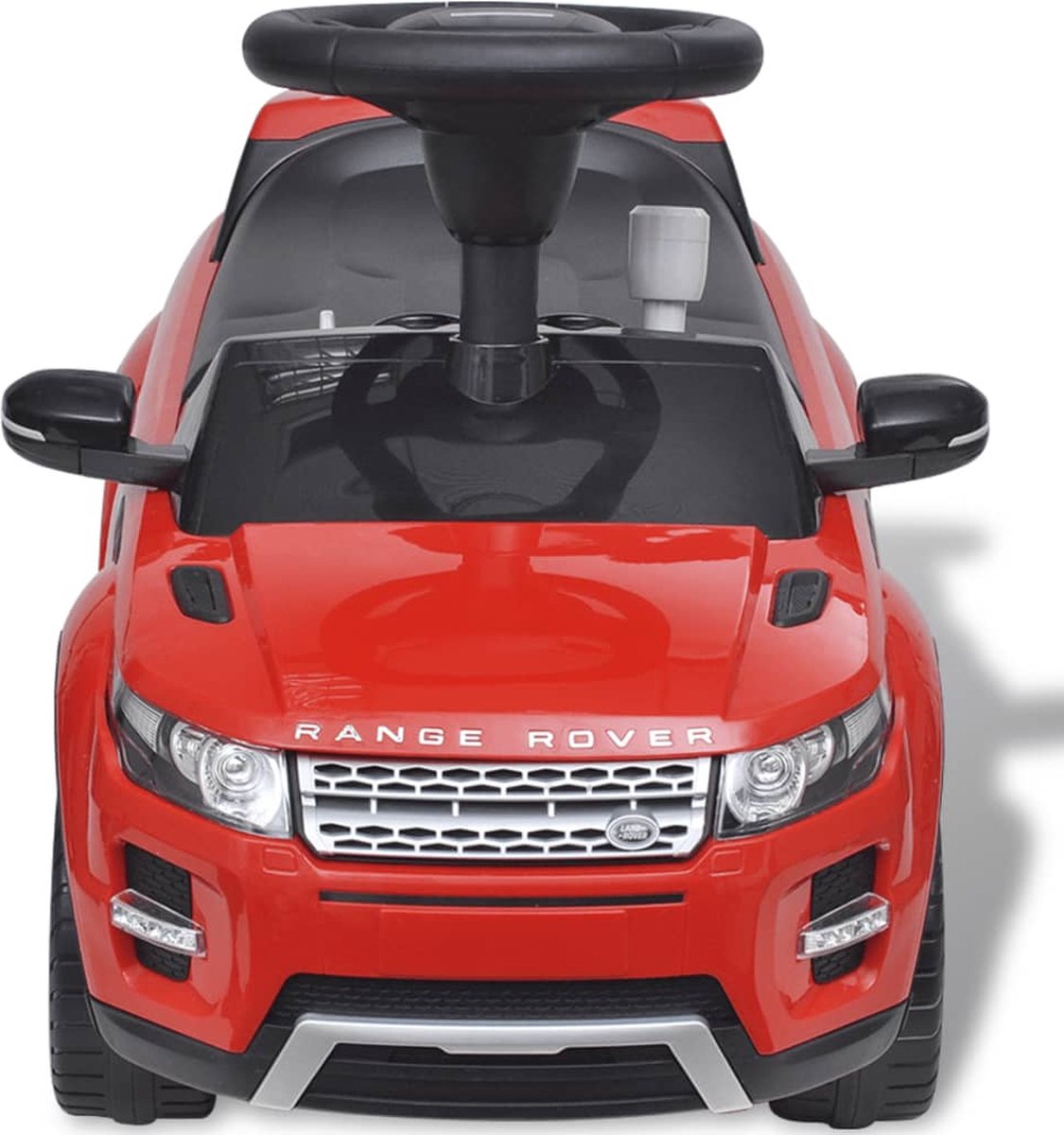 Loopauto Land Rover 348 met muziek rood