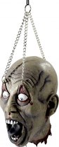 Halloween - Hangend zombie horror hoofd