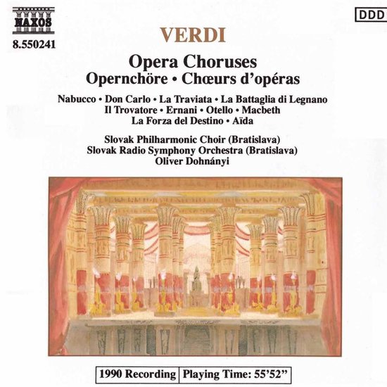 Slovak Philharmonic Orchestra - Verdi: Opera Choruses (CD)