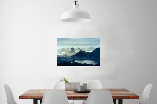Guanabara bay Rio de Janeiro Poster 60x40 cm - Tirage photo sur Poster (décoration murale salon / chambre) / Poster Villes