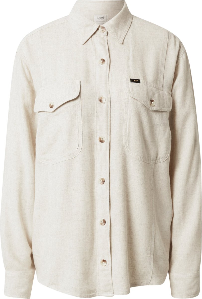 LEE Two Pocket Ecru Dames Blouse Creme