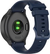 Siliconen bandje - geschikt voor Xiaomi Watch S1 (Active) / Watch S1 Pro - donkerblauw