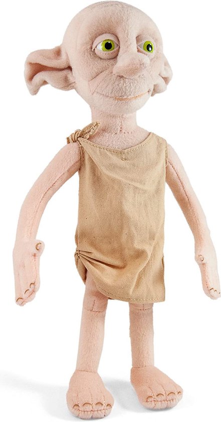Harry Potter Pluche knuffel Collectors Plush Figure Dobby 30 cm Roze/Bruin  | bol.com