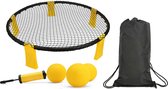 Tozy Roundnet Set - Mini Beachvolleybal set - vang- en werp spel met opbergtas - Roundball Set