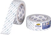 HPX schoonverwijderbare PVC tape - wit - 38 mm x 33 m