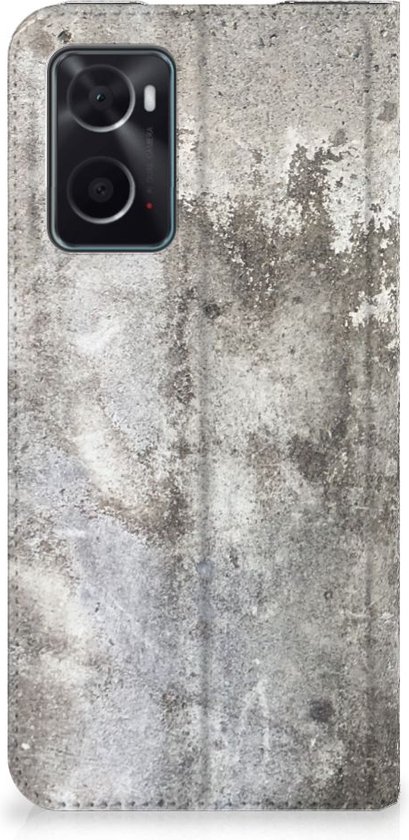 Coque de téléphone OPPO A96 | A76 Flipcover Béton