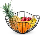 MATTI® - Corbeille à fruits - Corbeille à fruits - Organisateur de Cuisine - Accessoires de table - Métal Zwart