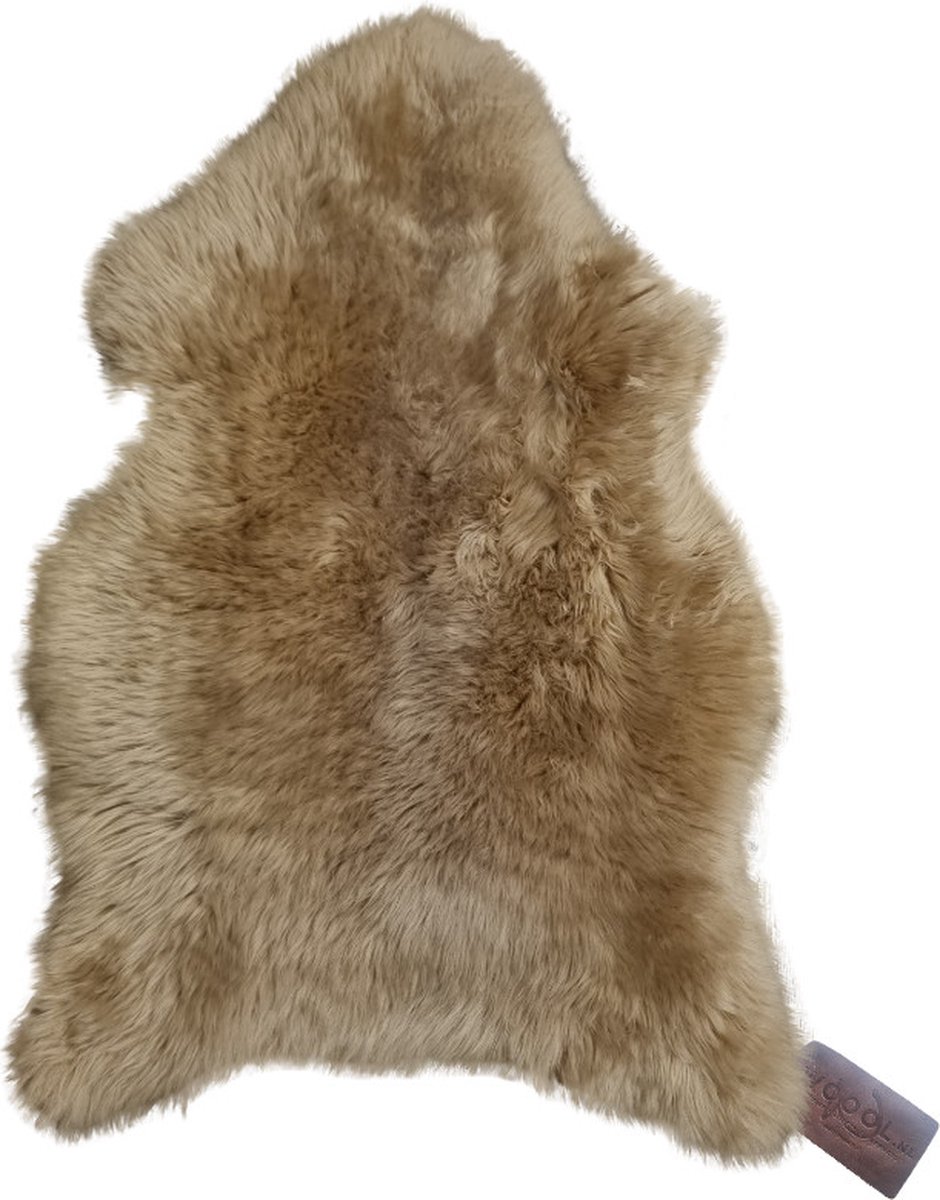 WOOOL® Schapenvacht - Australisch Beige L (105x60cm) 100% Echte Schapenvachten - ECO+ Dierenvel