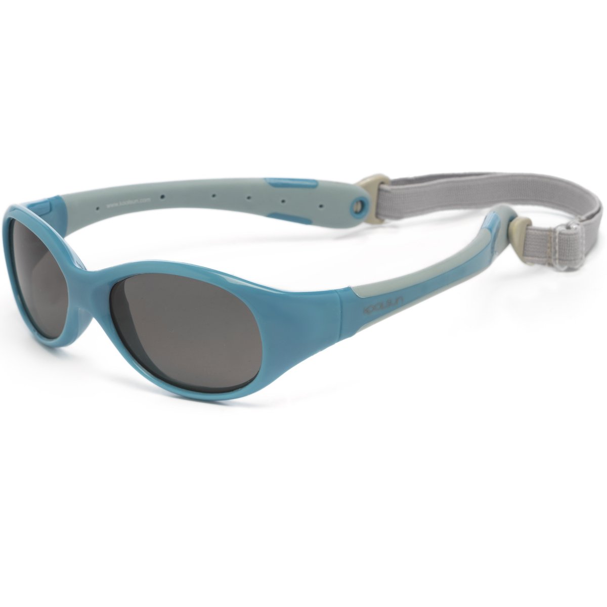 KOOLSUN - Flex - baby zonnebril - Cendre Blue Grey - 0-3 jaar - UV400 Categorie 3