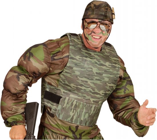 Springen Voorzichtigheid landelijk Kogelvrij camouflage leger vest | bol.com