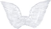Witte engelen verkleed vleugels 75 cm