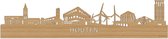 Skyline Houten Bamboe hout - 80 cm - Woondecoratie - Wanddecoratie - Meer steden beschikbaar - Woonkamer idee - City Art - Steden kunst - Cadeau voor hem - Cadeau voor haar - Jubileum - Trouwerij - WoodWideCities