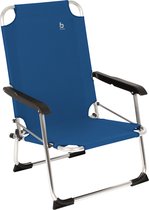 Bol.com Bo-Camp Copa Rio Strandstoel - Opvouwbaar - Beach - Ocean (blauw) aanbieding