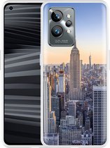 Realme GT2 Pro Hoesje Skyline NY - Designed by Cazy