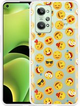 Realme GT2 Hoesje Emoji - Designed by Cazy