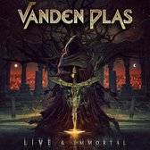 CD cover van Live & Immortal van Vanden Plas