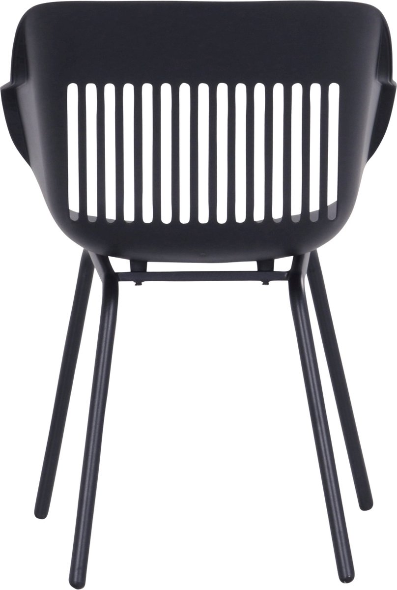 Hartman Jill Alu Rondo Garden Chair - Set of 2 - Black