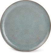 S|Collection P - Assiette plate 26,5 cm lagon - Mielo - set/4